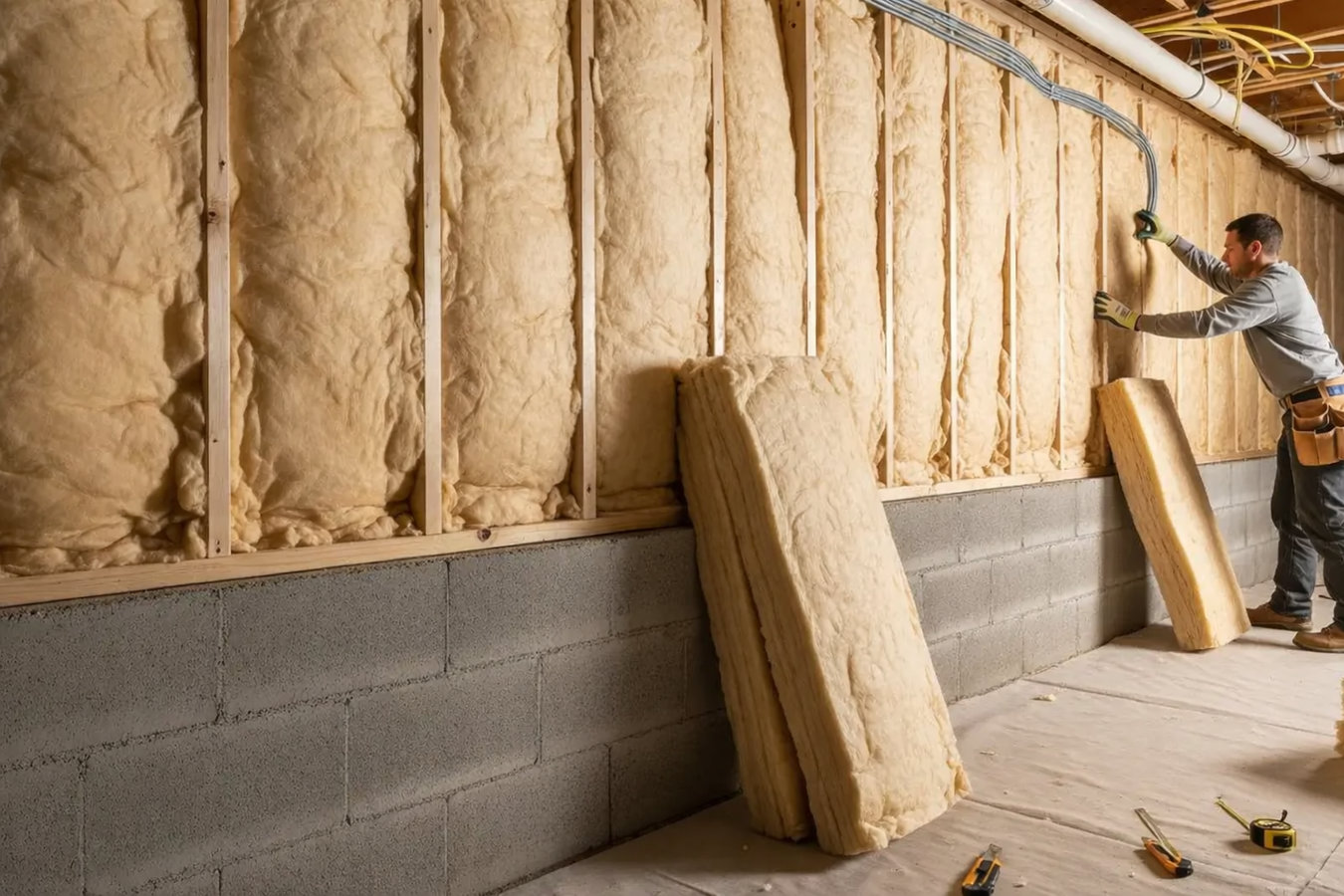 Basement insulation